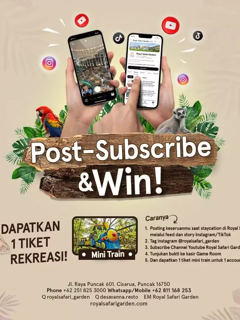 Post, Subscribe, and Win Exclusive Prizes from Our Hotel